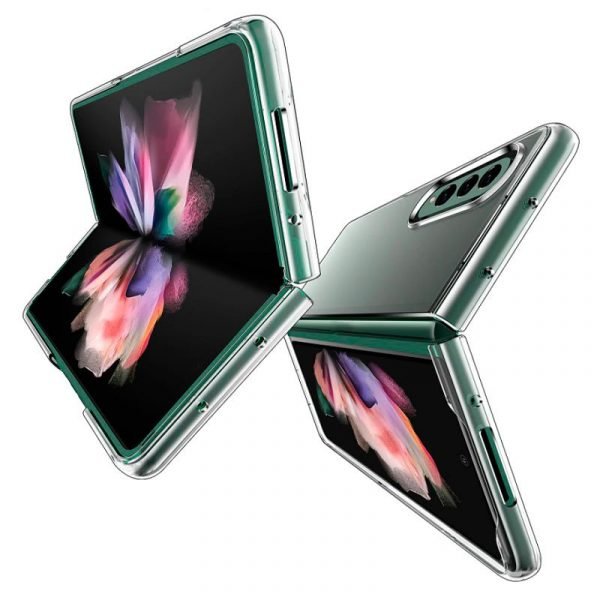 carcasa cool para samsung f926 galaxy z fold 3 antishock transparente 1