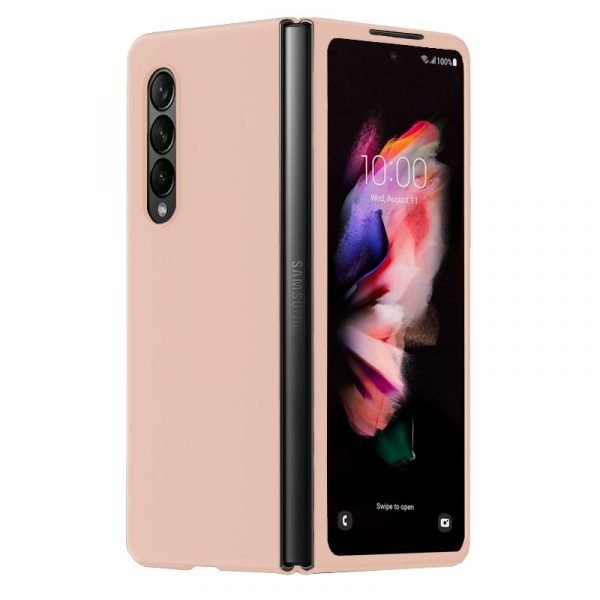 Carcasa para Samsung F926 Galaxy Z Fold 3 Cover Plegable Rosa