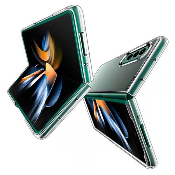 carcasa cool para samsung f936 galaxy z fold 4 antishock transparente 1