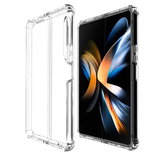 carcasa cool para samsung f936 galaxy z fold 4 antishock transparente