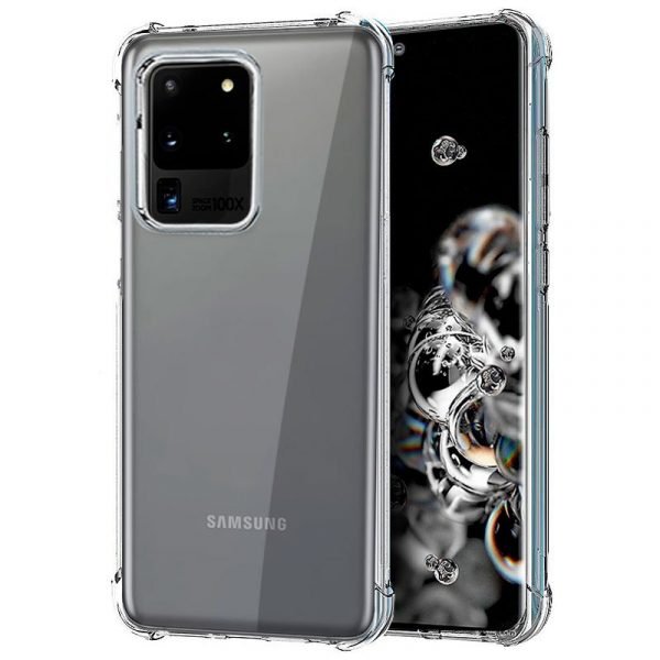 carcasa cool para samsung g988 galaxy s20 ultra 5g antishock transparente