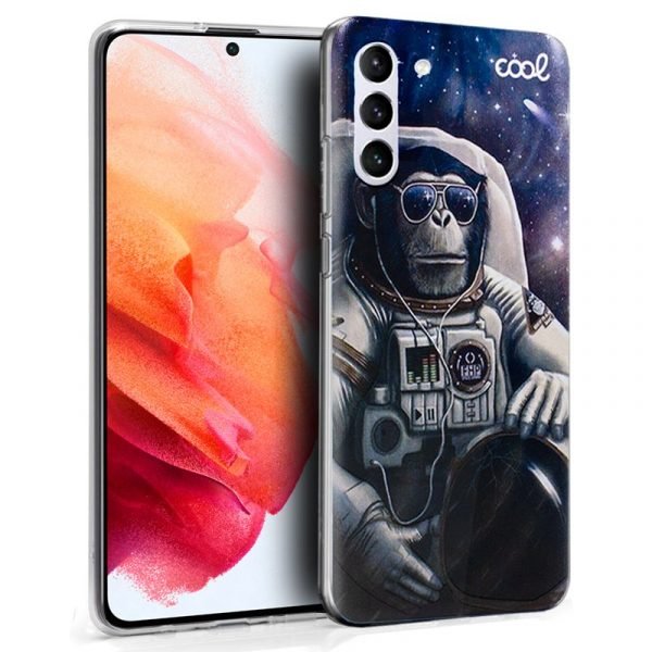 carcasa cool para samsung g990 galaxy s21 dibujos astronauta