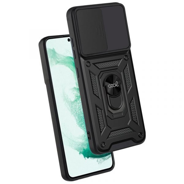 carcasa cool para samsung s906 galaxy s22 plus hard ring negro 2