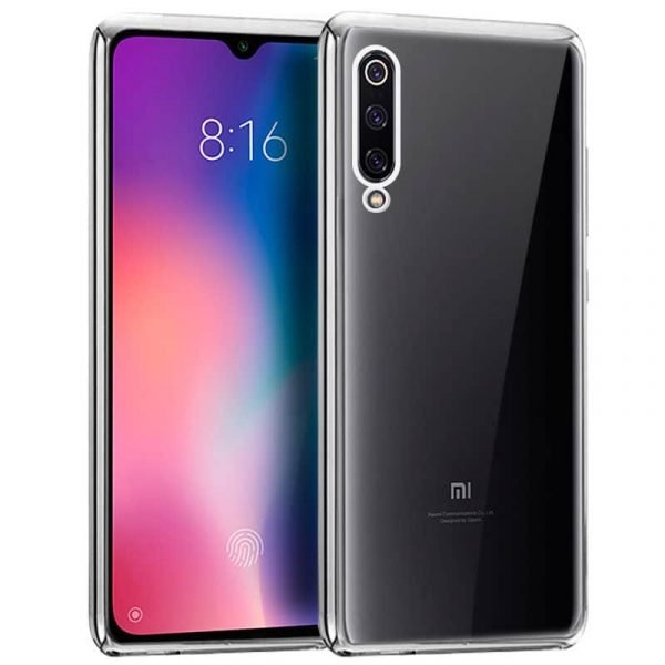 carcasa cool para xiaomi mi 9 borde metalizado plata