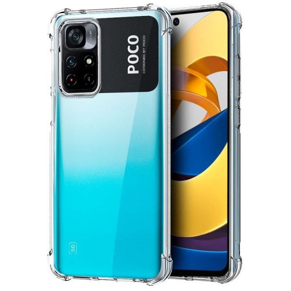 carcasa cool para xiaomi poco m4 pro 5g redmi note 11s 5g antishock transparente