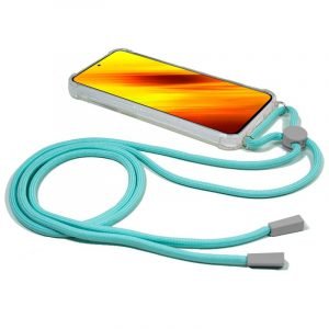 carcasa cool para xiaomi pocophone x3 x3 pro cordon celeste 1