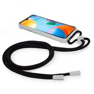 carcasa cool para xiaomi redmi 10c cordon negro 1