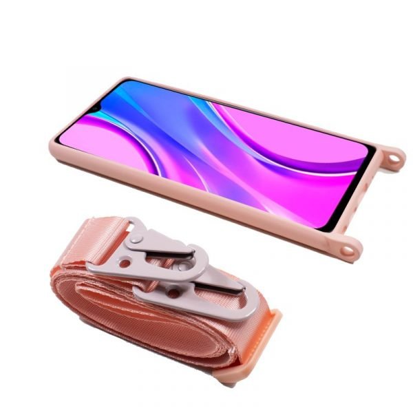 carcasa cool para xiaomi redmi 9 cinta rosa 2