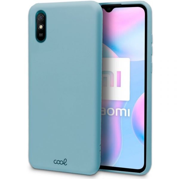 carcasa cool para xiaomi redmi 9a 9at cover celeste