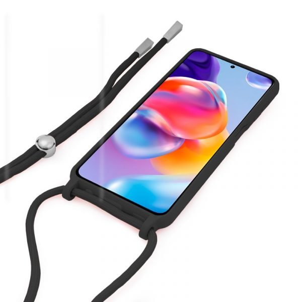 carcasa cool para xiaomi redmi note 11 pro plus 5g cordon liso negro 1