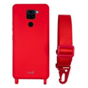 carcasa cool para xiaomi redmi note 9 cinta rojo 2