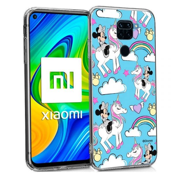 carcasa cool para xiaomi redmi note 9 licencia disney minnie 1