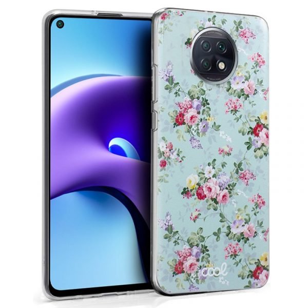 carcasa cool para xiaomi redmi note 9t dibujos flores