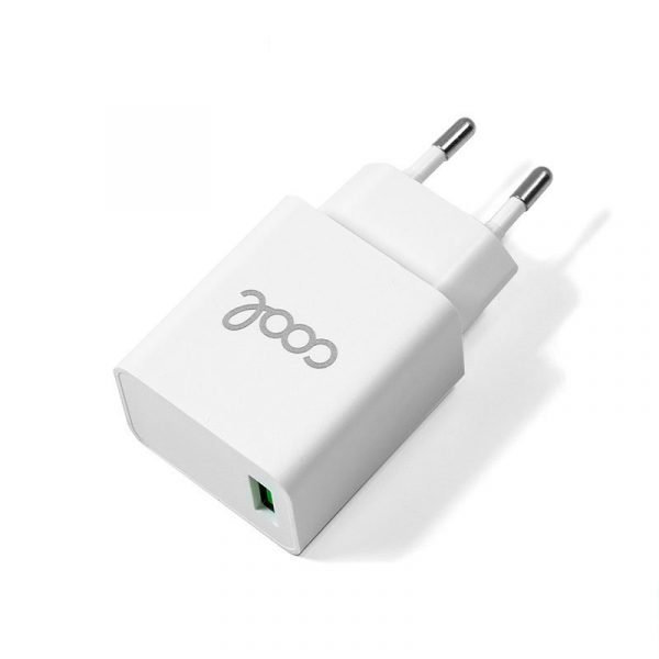 cargador red universal fast adap charger 1 x usb cool 3 amp 18w blanco