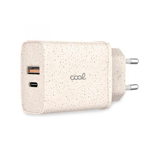 cargador red universal fast charger pd tipo c usb dual cool eco 20w