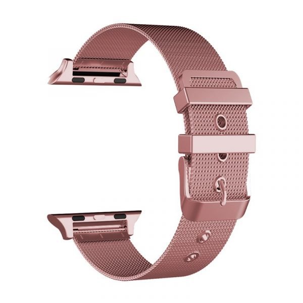 correa cool para apple watch series 1 2 3 4 5 6 7 se 38 40 41 mm metal rosa 1