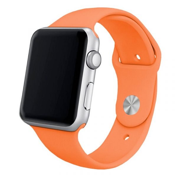 correa cool para apple watch series 1 2 3 4 5 6 7 se 42 44 45 mm goma coral