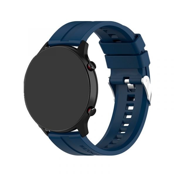 correa universal 22mm amazfit gtr stratos huawei samsung cool elite level goma azul 1