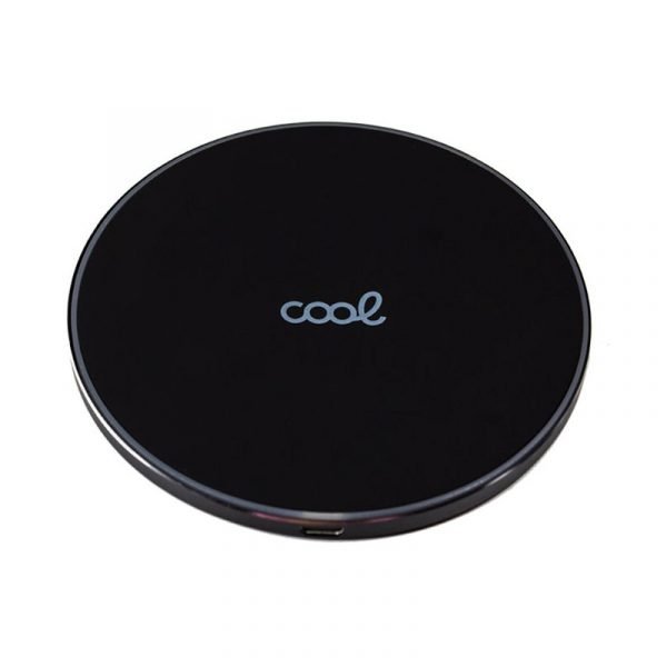 dock base cargador smartphones inalambrico qi universal cool carga rapida negro