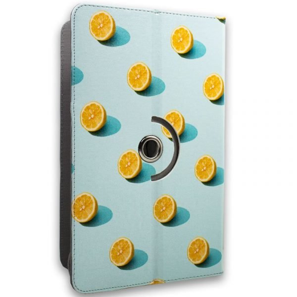 funda cool ebook tablet 97 103 pulg polipiel limones giratoria panoramica 1