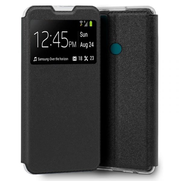 funda cool flip cover para alcatel 1s 2021 3l 2021 liso negro