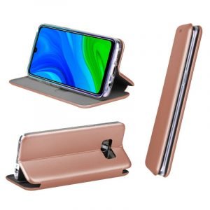 funda cool flip cover para huawei p smart 2020 elegance rose gold 1