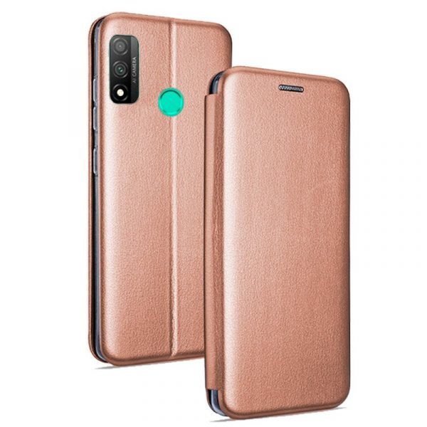 Funda Flip Cover para Huawei P Smart 2020 Elegance Rose Gold