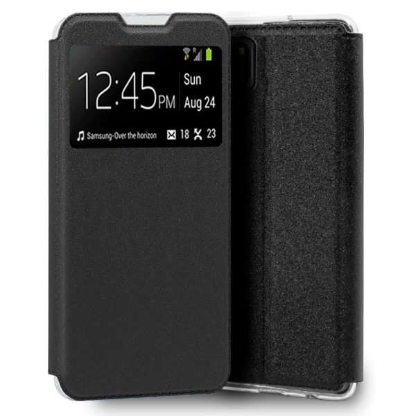 funda cool flip cover para huawei y5p liso negro