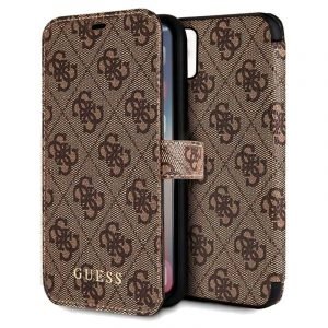 funda cool flip cover para iphone 12 mini licencia guess tela marron 1