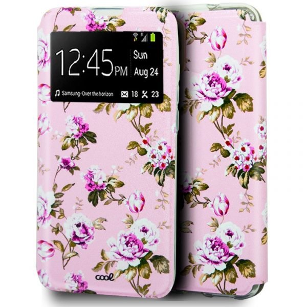 funda cool flip cover para iphone 12 pro max dibujos flores