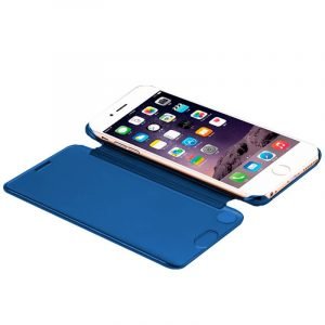 funda cool flip cover para iphone 7 8 se 2020 se 2022 clear view azul 1