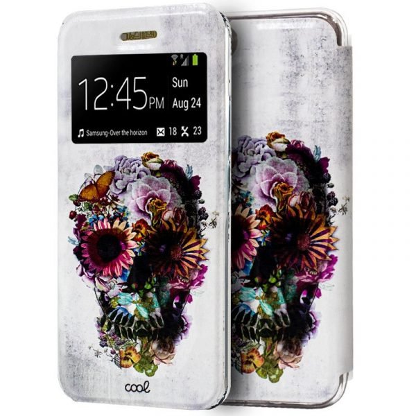 funda cool flip cover para iphone 7 8 se 2020 se 2022 dibujos calavera