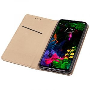 funda cool flip cover para lg g8 thinq liso beige 2