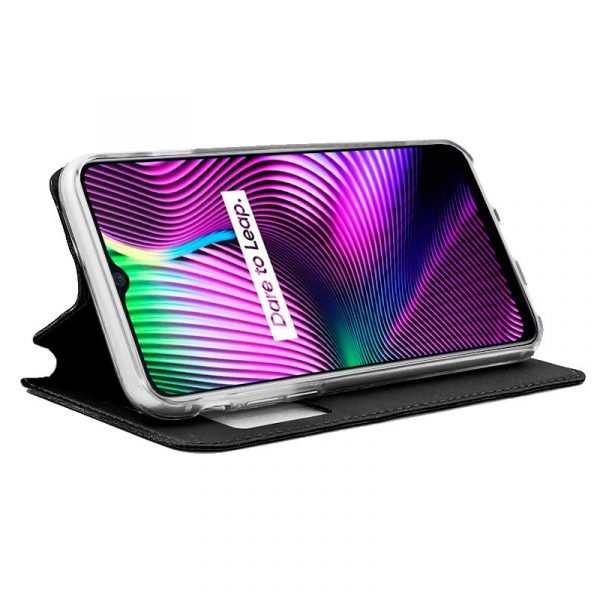 funda cool flip cover para realme 7i c25s liso negro 1