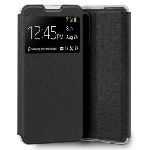 funda cool flip cover para realme 8 5g narzo 30 5g liso negro