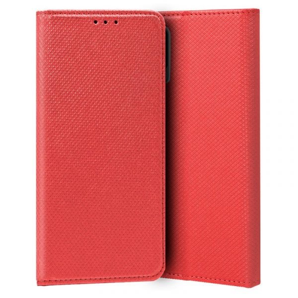 funda cool flip cover para realme 8 8 pro liso rojo