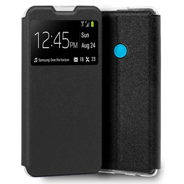 funda cool flip cover para realme c3 realme 6i liso negro