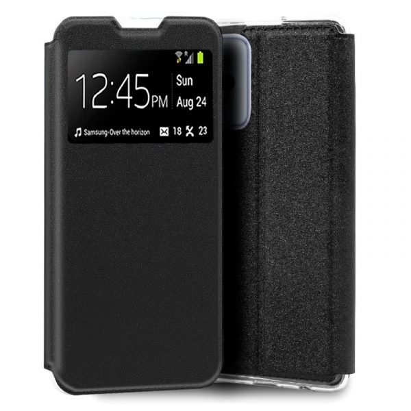 funda cool flip cover para realme c31 liso negro