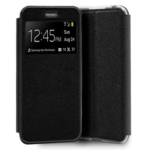 funda cool flip cover para realme x2 liso negro