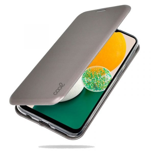 funda cool flip cover para samsung a136 galaxy a13 5g a04s elegance plata 1