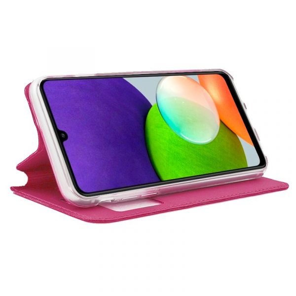 funda cool flip cover para samsung a225 galaxy a22 4g liso rosa 1