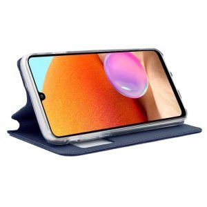 funda cool flip cover para samsung a325 galaxy a32 4g liso azul 1