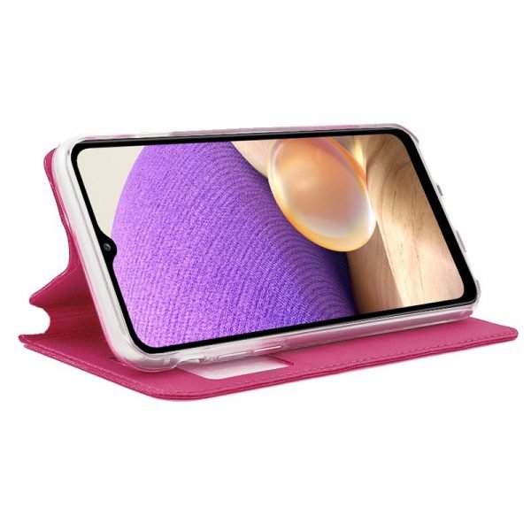 funda cool flip cover para samsung a326 galaxy a32 5g liso rosa 1