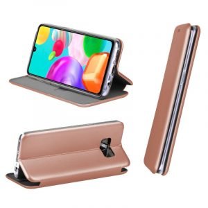 funda cool flip cover para samsung a415 galaxy a41 elegance rose gold 1