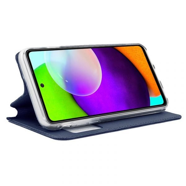 funda cool flip cover para samsung a525 galaxy a52 a52 5g a52s 5g liso azul 1