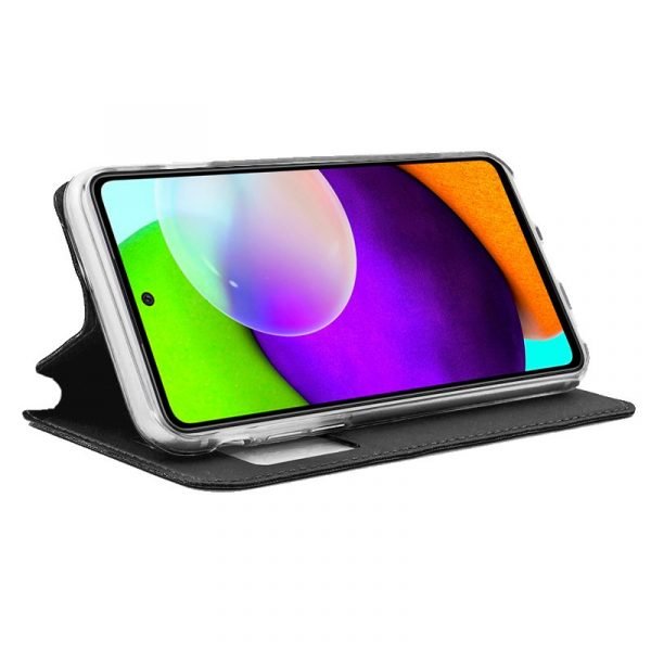 funda cool flip cover para samsung a525 galaxy a52 a52 5g a52s 5g liso negro 1