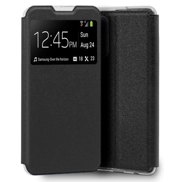 funda cool flip cover para samsung a525 galaxy a52 a52 5g a52s 5g liso negro