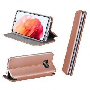 funda cool flip cover para samsung g990 galaxy s21 elegance rose gold 1