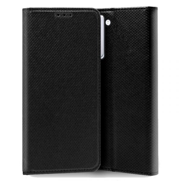 funda cool flip cover para samsung g990 galaxy s21 liso negro