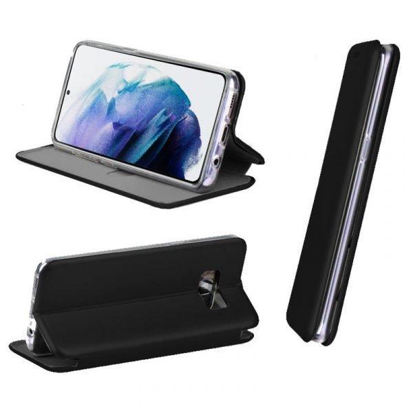 funda cool flip cover para samsung g996 galaxy s21 plus elegance negro 1